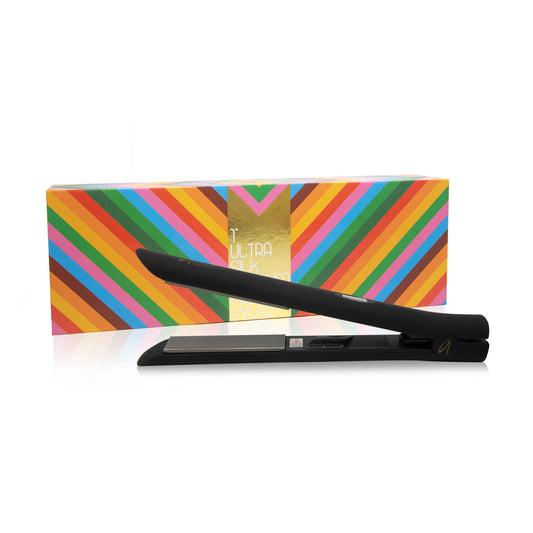 BLACK 1″ ULTRA SILK TITANIUM PRO STYLER